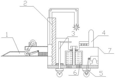 一种园林用草坪清洁装置
