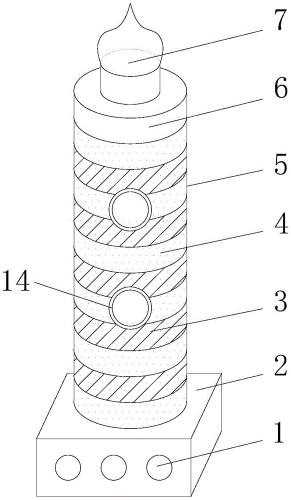 一种新型公路工程小型水泥桩