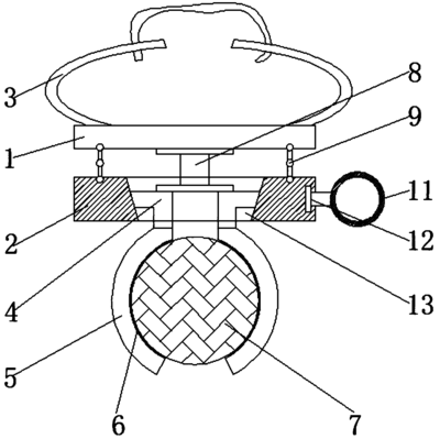 一种新型攀爬电缆用安全脚踏