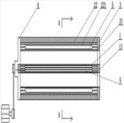 一种转筒式油茶炒籽机